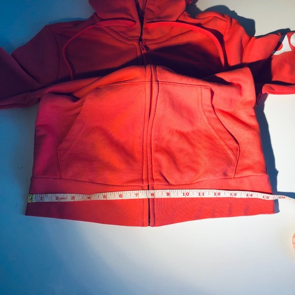 Like new! Adidas full zip hoodie Coral-XS - Picture 10 of 11